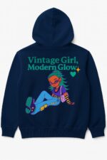Vintage Girl Hoodies - Image 2